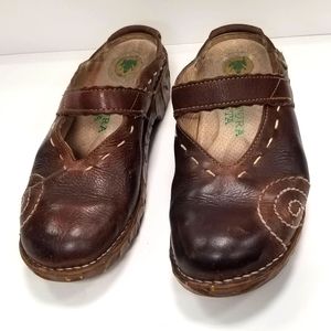 Sz 7.5/38 El Naturalista Mule Clog Shoes